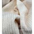 Polyester Jacquard Strip Sherpa Fleece